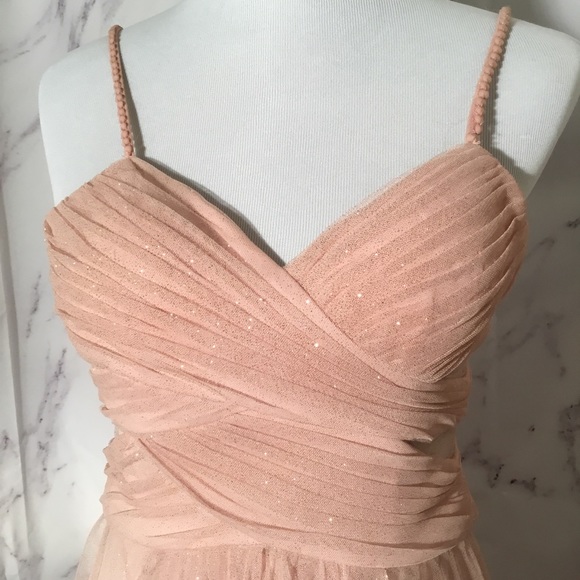 Blush pink Dress high low - Picture 5 of 5